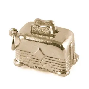 Gold Toaster Charm