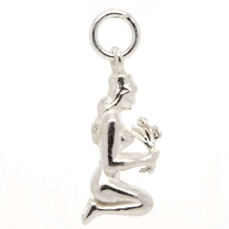 Gold Virgo Charm