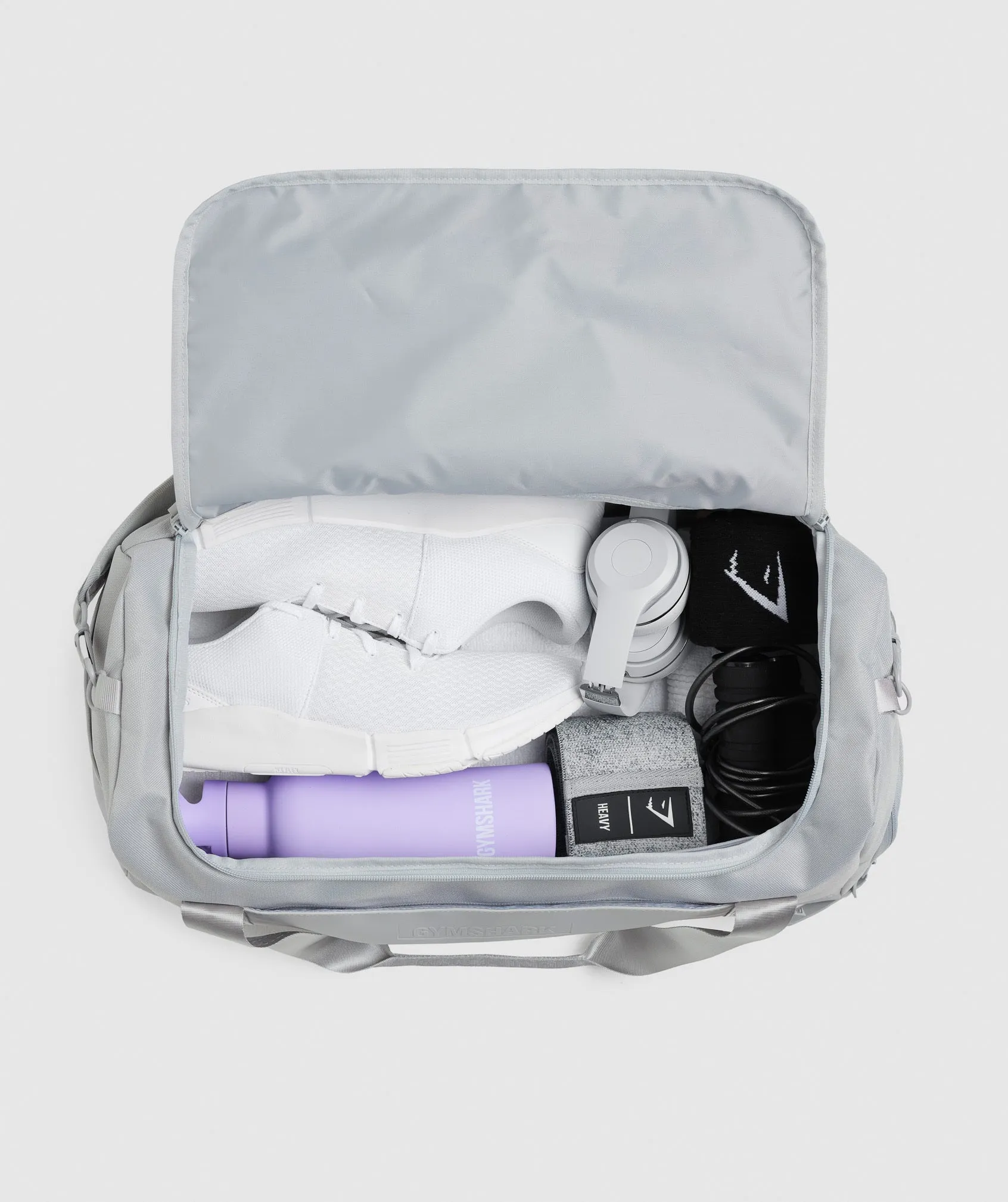 Gymshark Small Everyday Gym Bag - Light Grey
