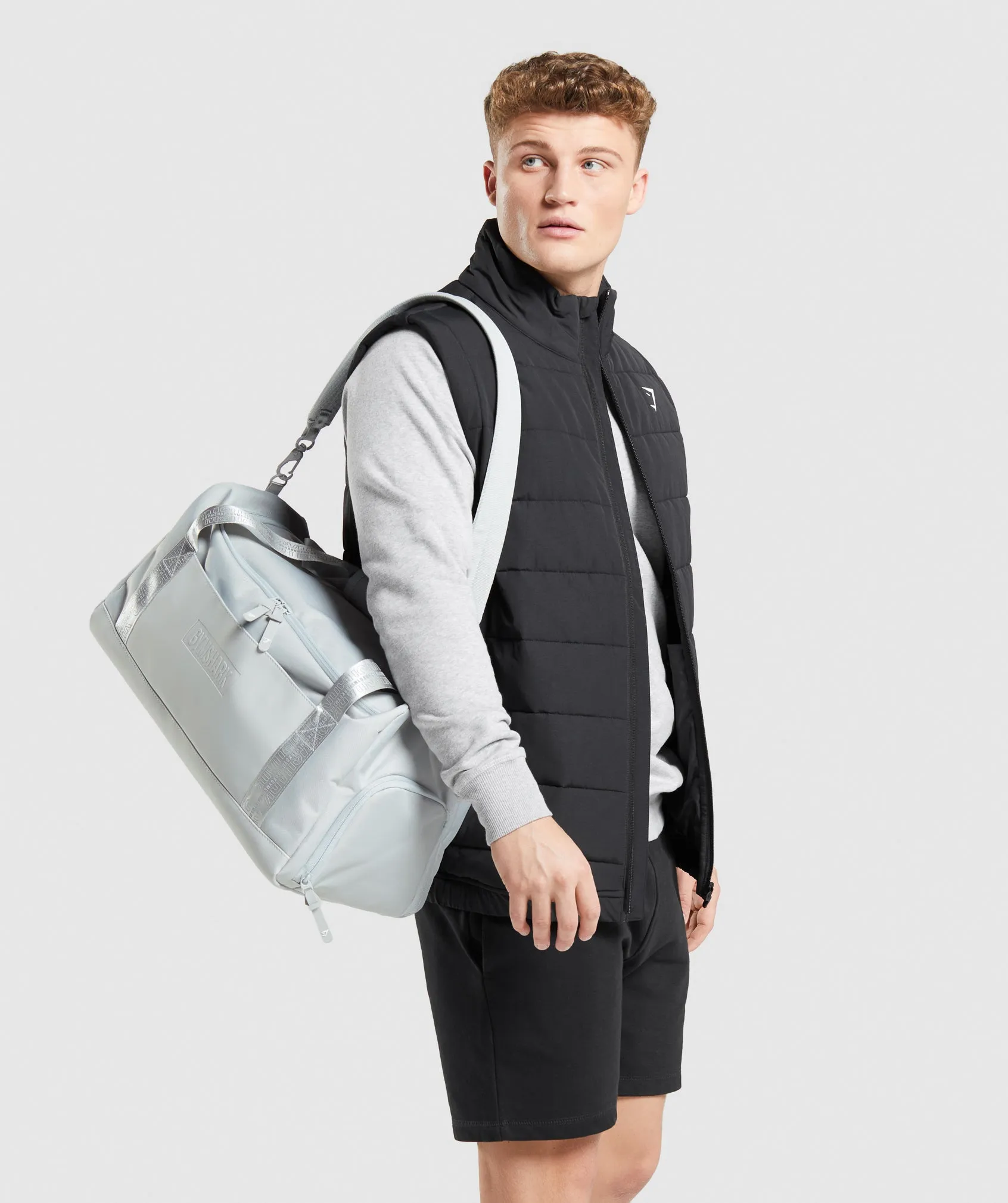Gymshark Small Everyday Gym Bag - Light Grey