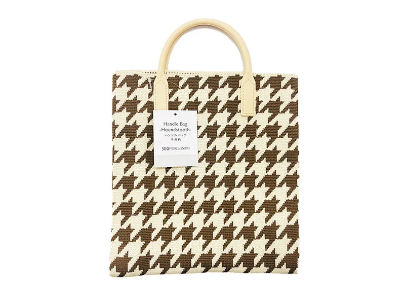 Handle Bag Houndstooth