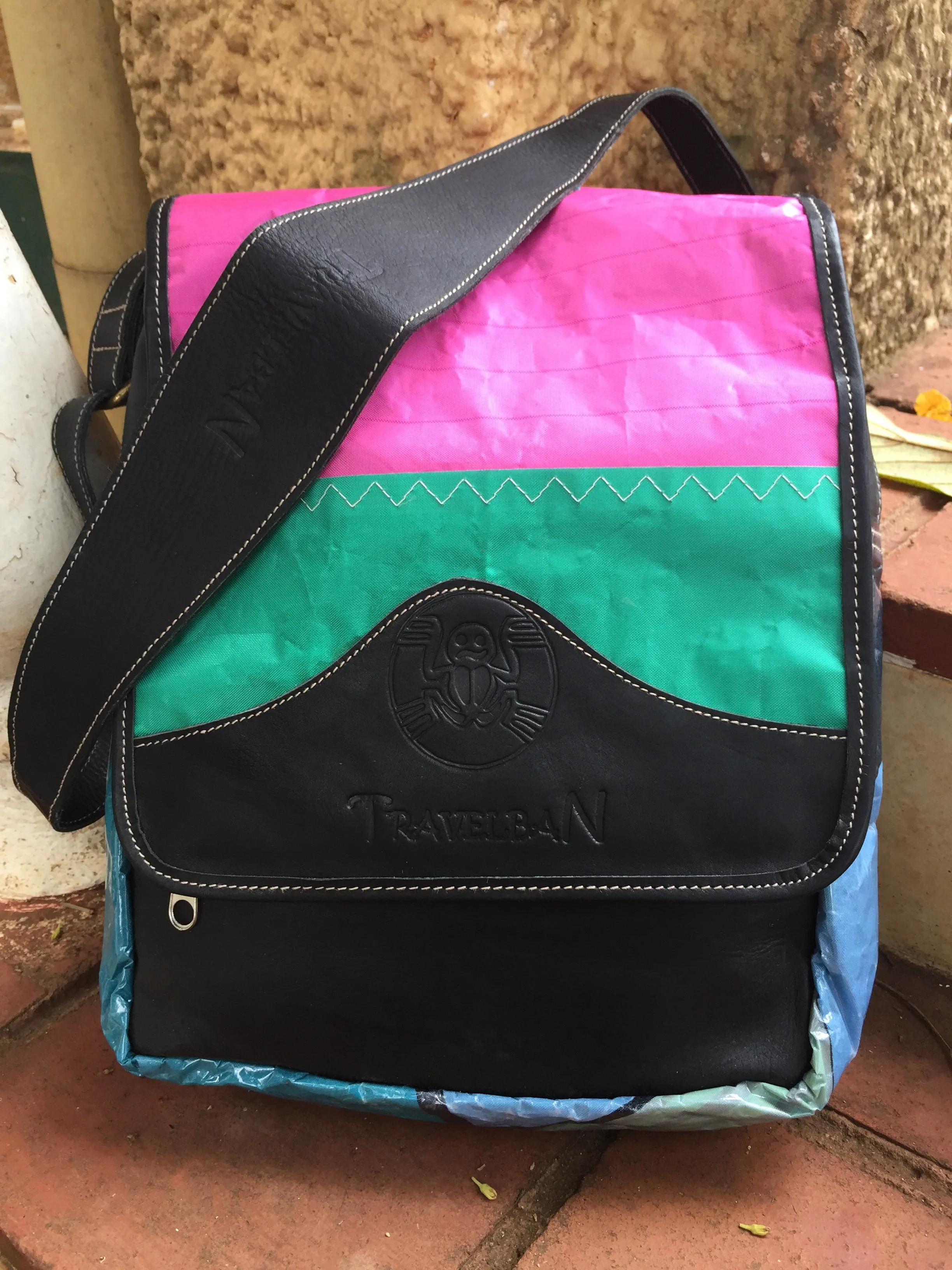 Handmade Leather and Windsurfing sail bags