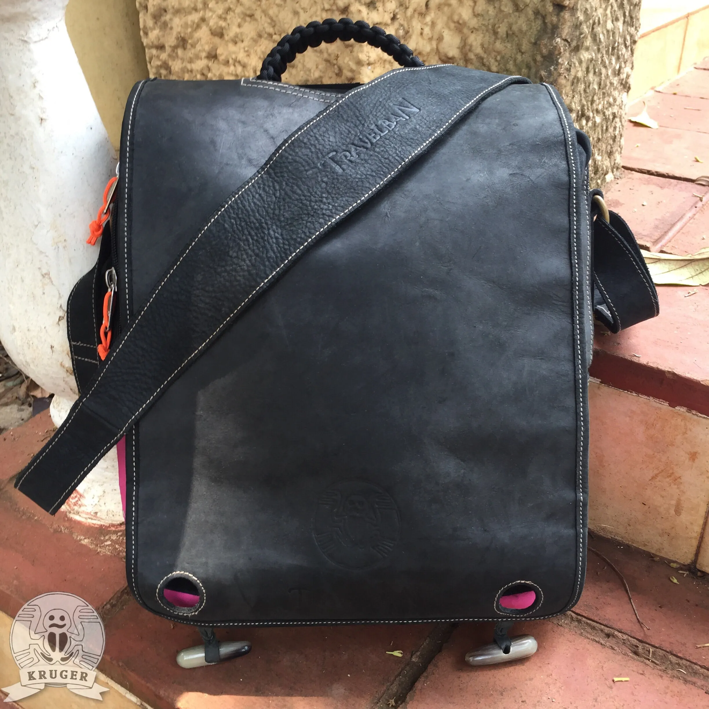 Handmade Leather and Windsurfing sail bags