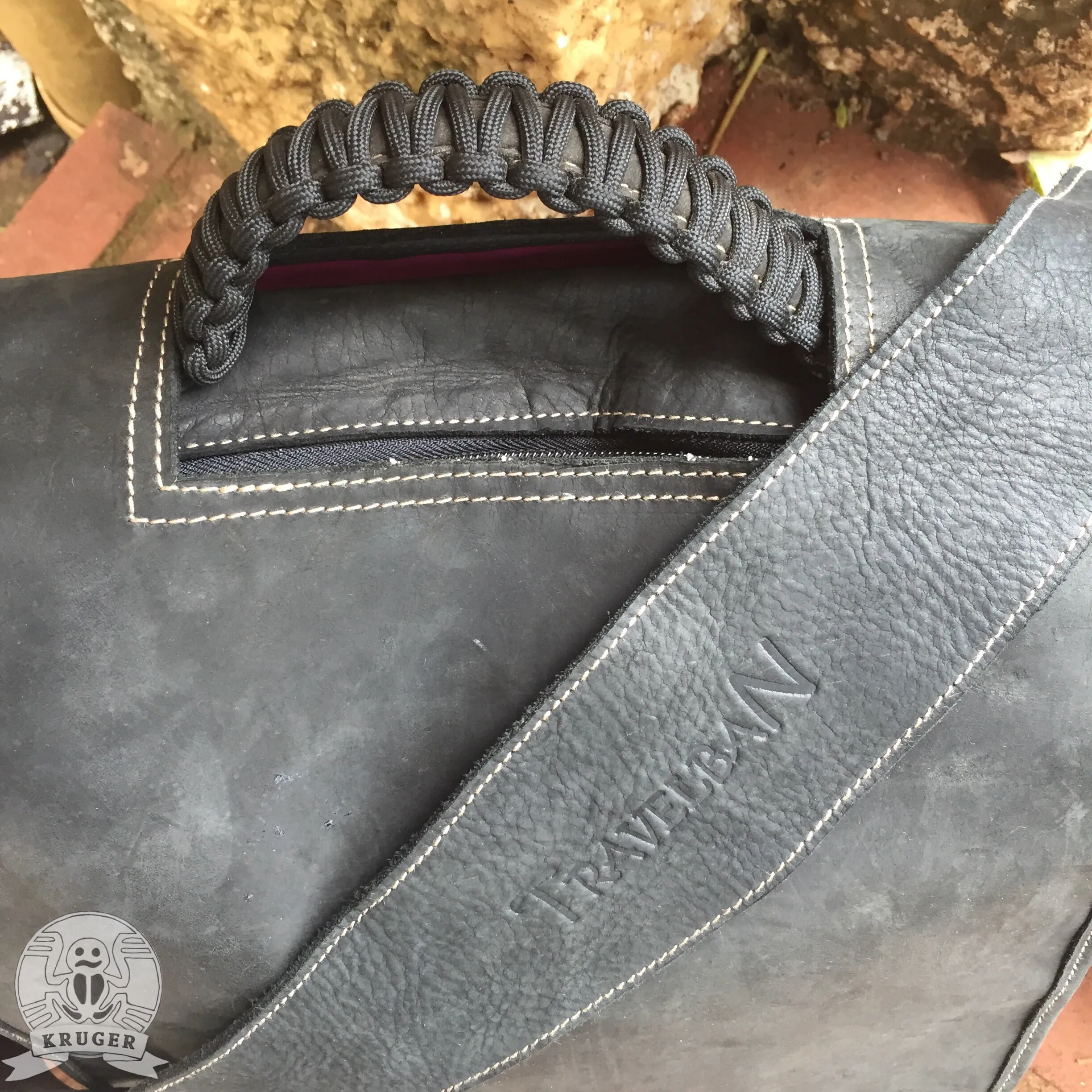 Handmade Leather and Windsurfing sail bags
