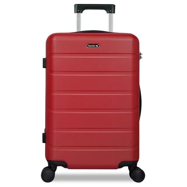 Hanke Travel Trolley Case Luggage Bag Men Women Suitcase Spinner Wheels Rolling Luggage 20 24 Inch Carry-Ons Dropshipping H9800