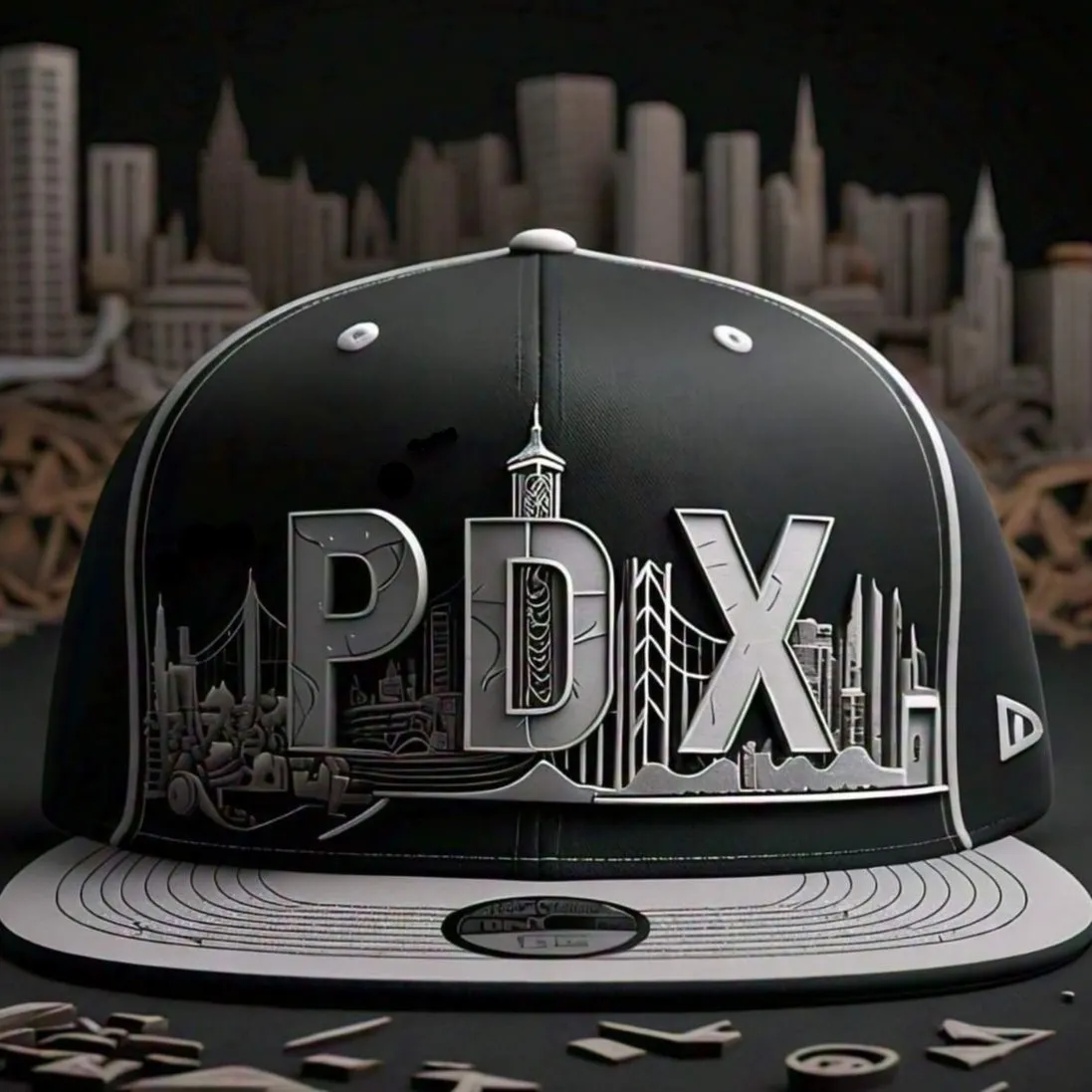 HATS-Streetwear-Cityscape.3: PDX Cityscape
