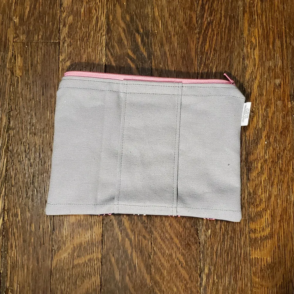 Horses print babywearing zip pouch. Ready to Ship.