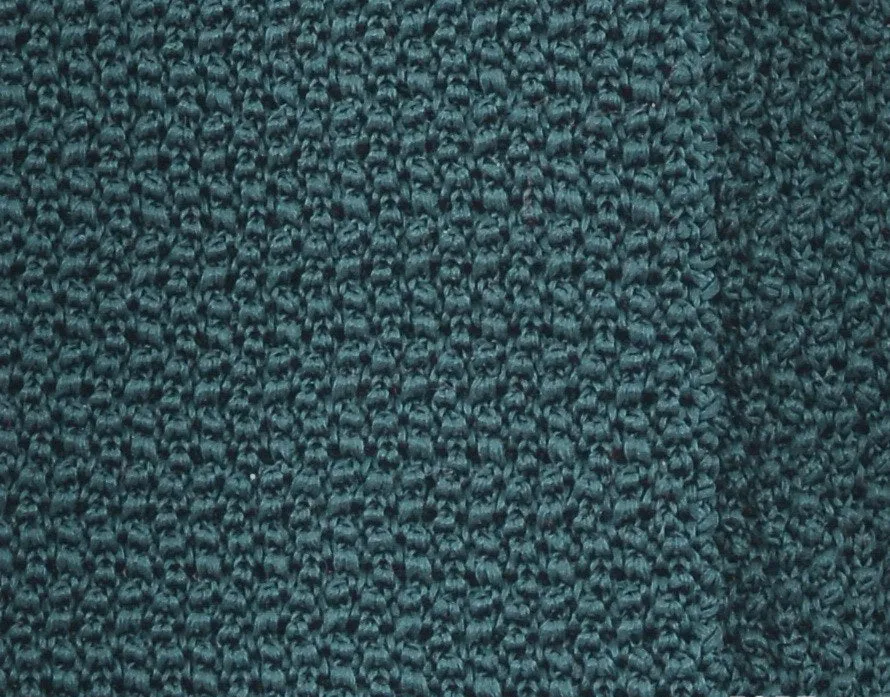 Hunter Green Silk Knit Tie