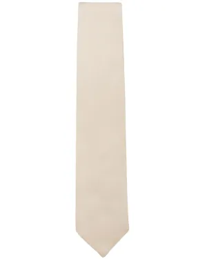 Ivory Texture Silk Tie