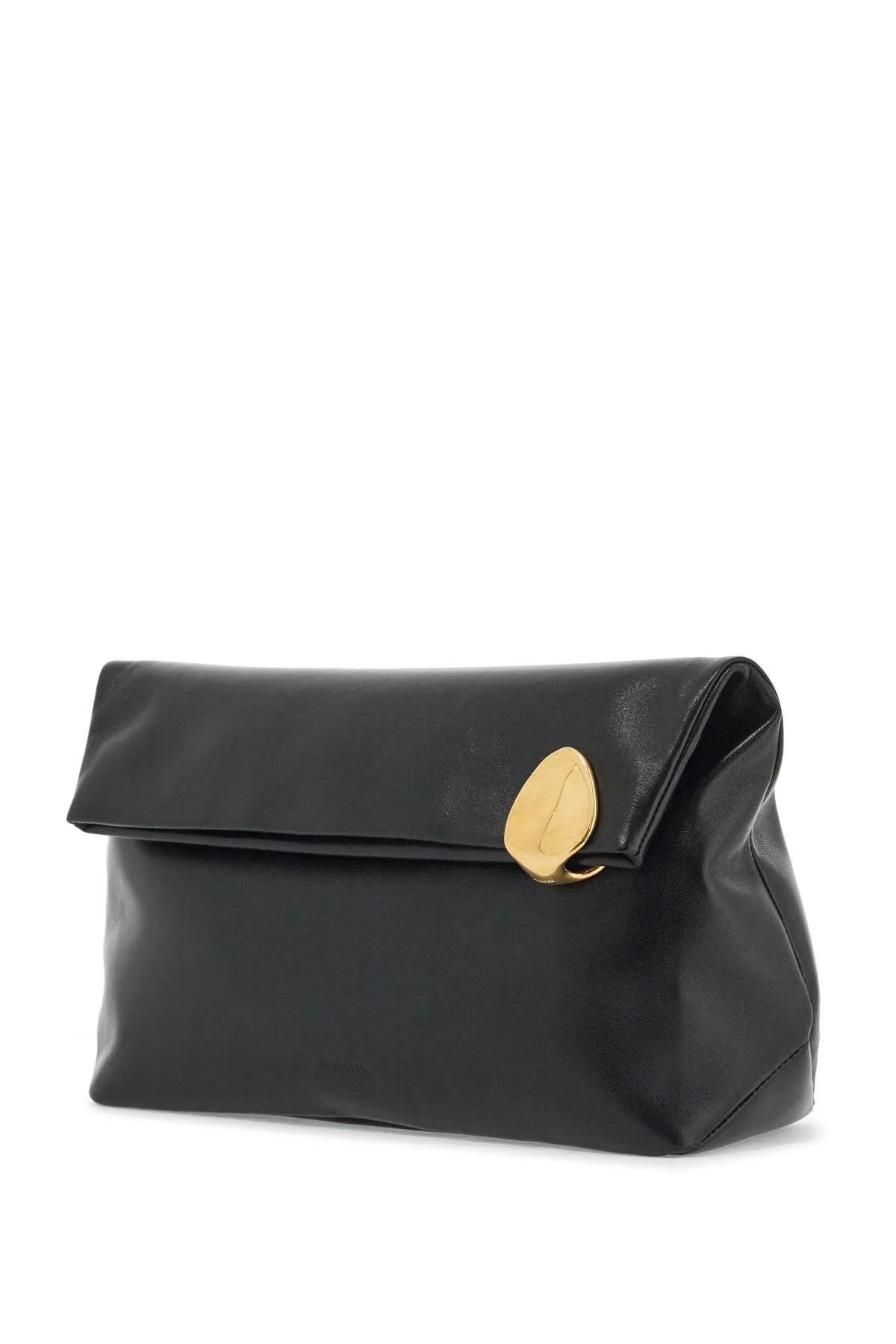Jewel P Studded Leather Handbag