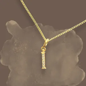Letter Pendant - I