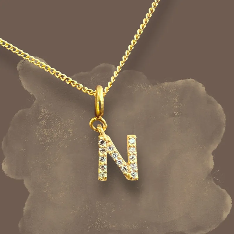 Letter Pendant - N
