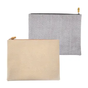 Lizard Flat Zipper Pouch