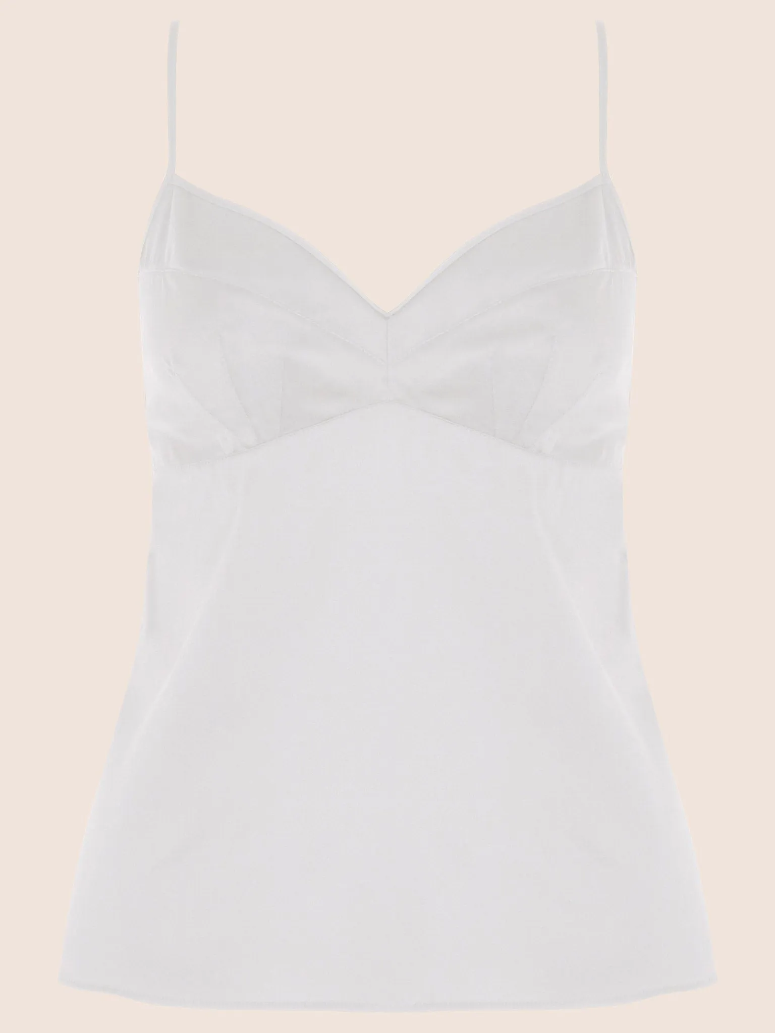 Longer Length Grace Silk Cami Top