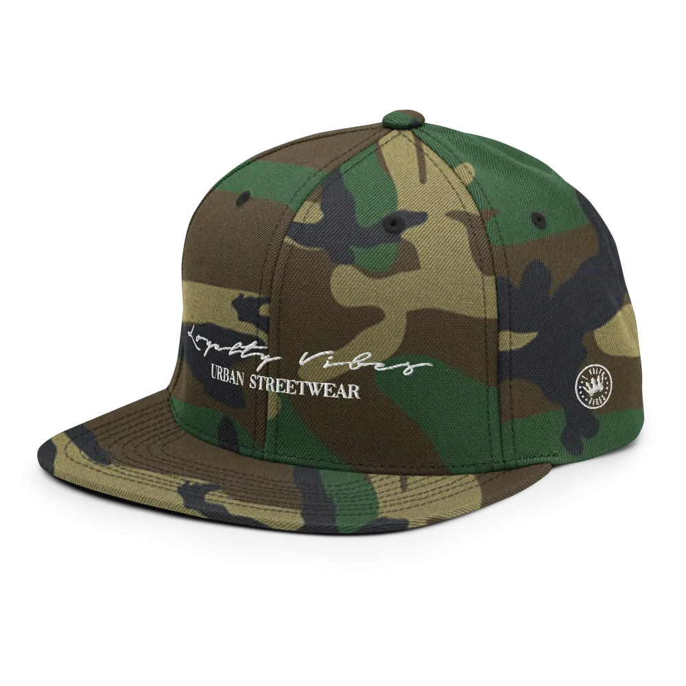 Loyalty Vibes Urban Camo Snapback Hat