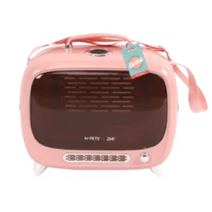 M-Pets Sixties TV Smart Pet Carrier Pink (w minor defects)