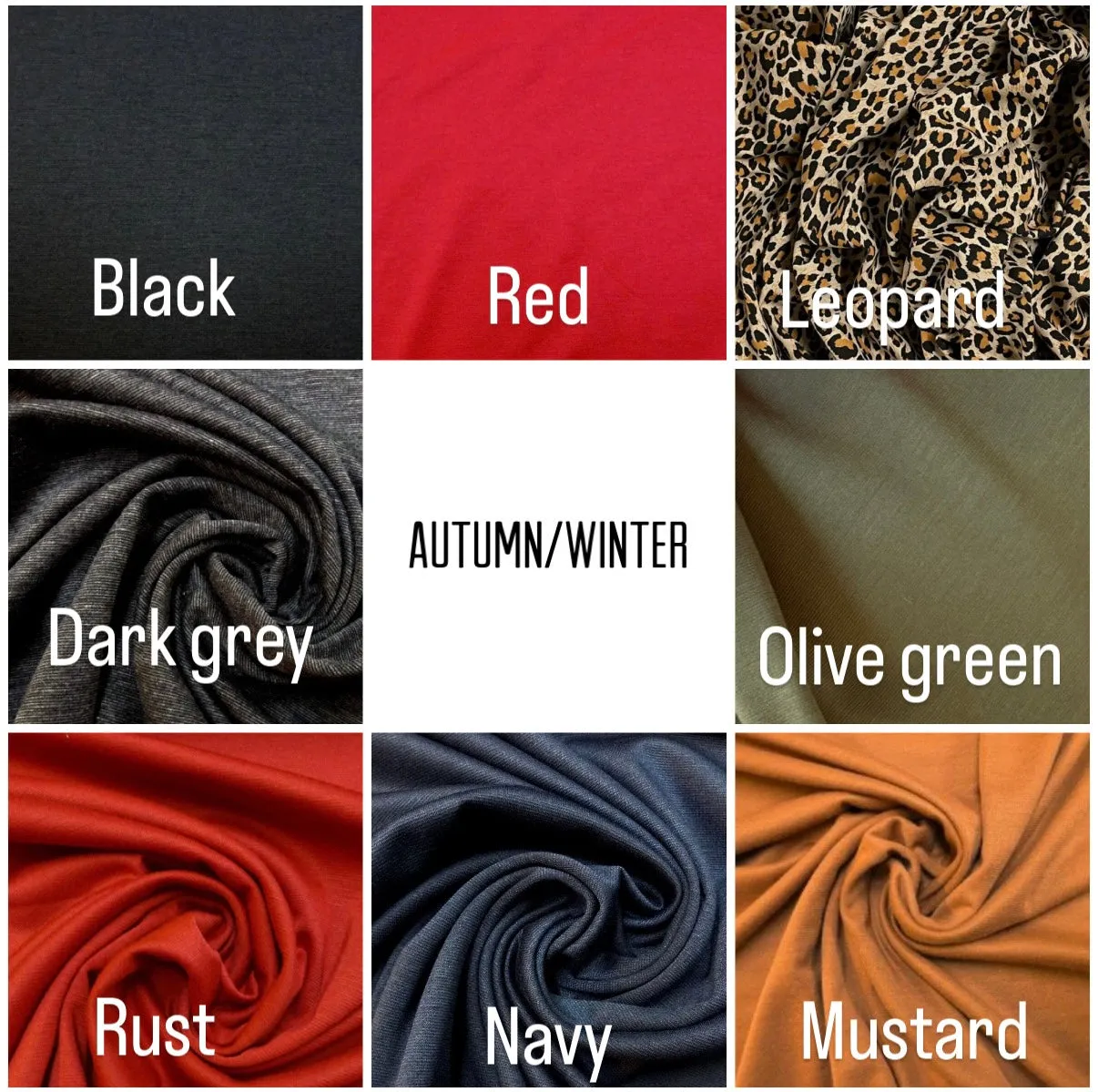 Made To Order: SCRUNCHIE KNOT 1940s Pre-tied Stretchy Turban in 8 Colours: red, black, leopard, olive green, mustard, rust, grey & navy
