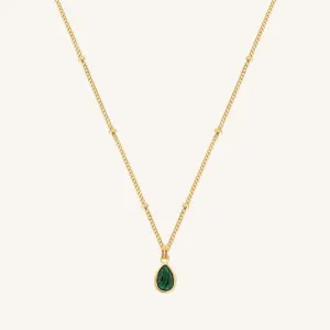 Malachite Trove Charm Necklace