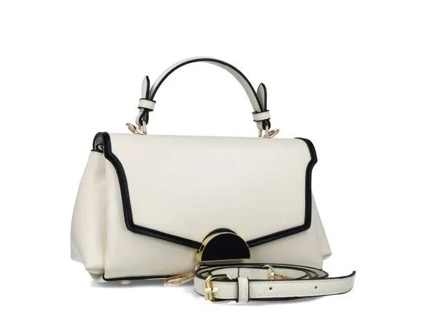Menbur Cream & Black Handbag