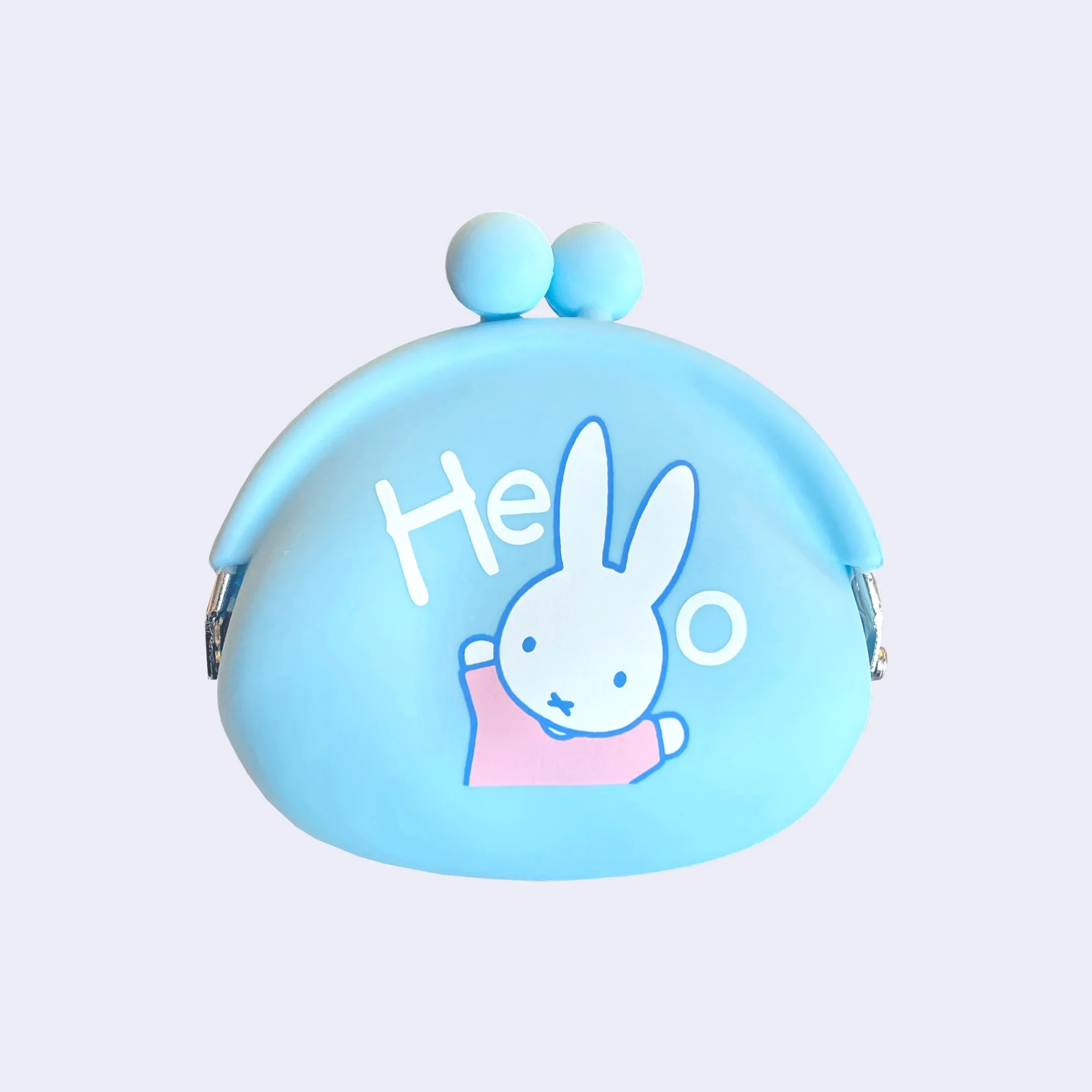 Miffy - Pochi Silicone Pouch Coin Purse (Blue)