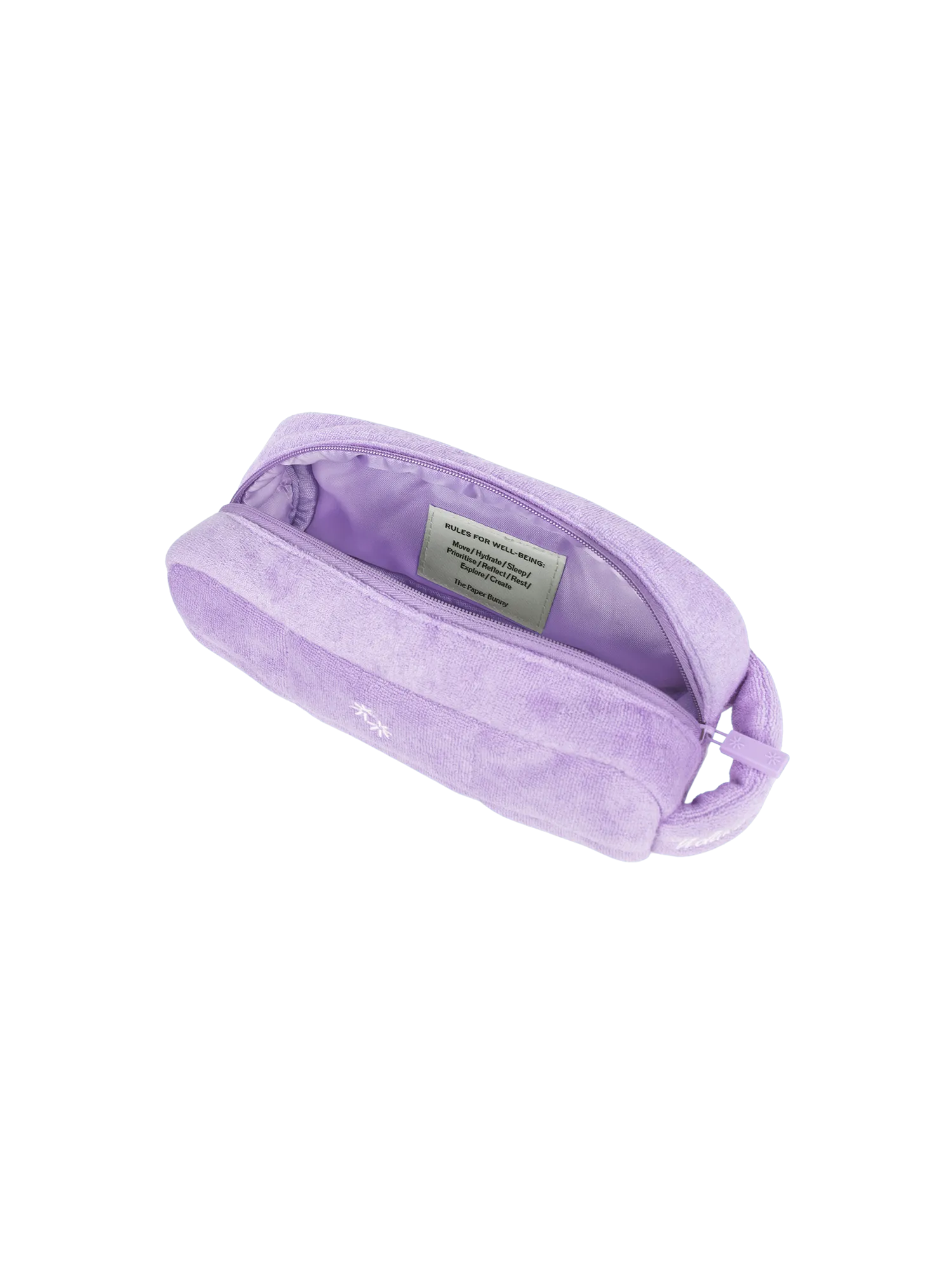 Mini Pillow Pouch (Terry Lilac)