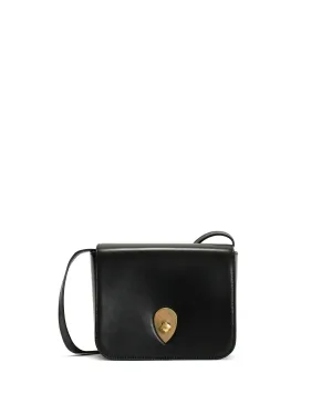 Nielle petite crossover bag Shiny lamb Black