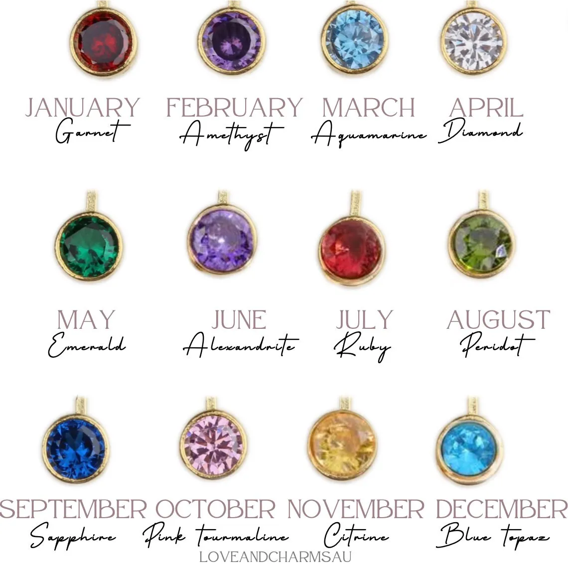OCTOBER Birth Flower Necklace | Gold Plated Birthstone Necklace | Gifts for Her | Custom Flower Necklace | Charm Necklace | Women's Gift