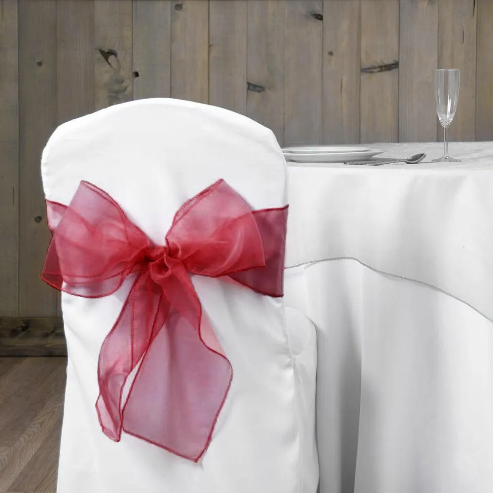 Organza Sash 10 Pack (22 Colors)