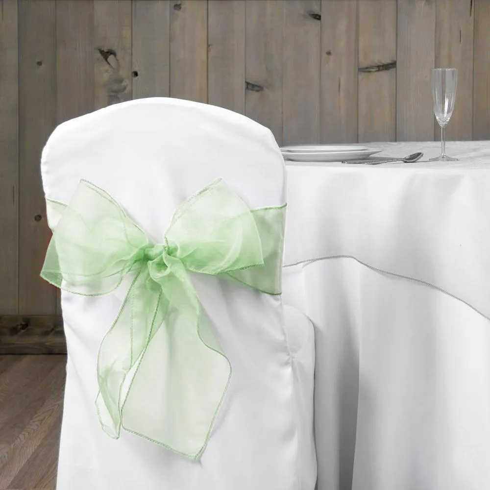 Organza Sash 10 Pack (22 Colors)