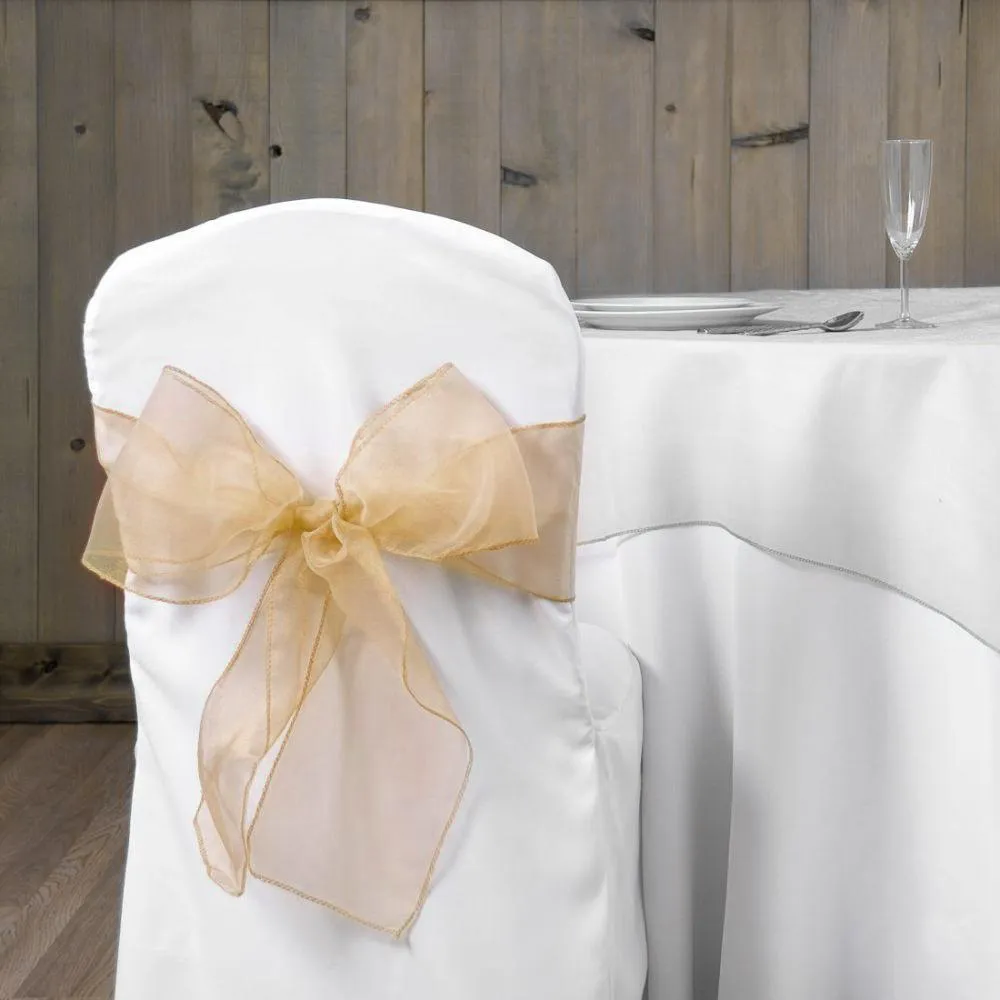 Organza Sash 10 Pack (22 Colors)