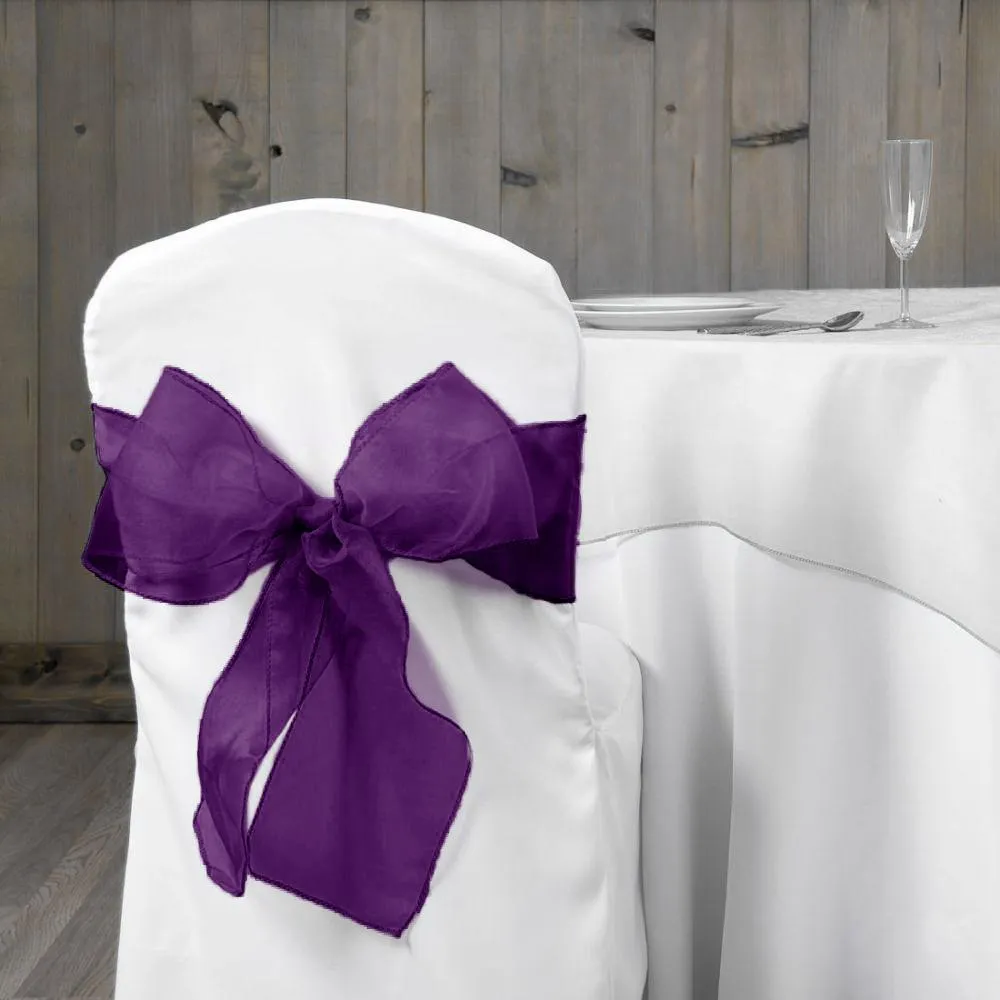 Organza Sash 10 Pack (22 Colors)