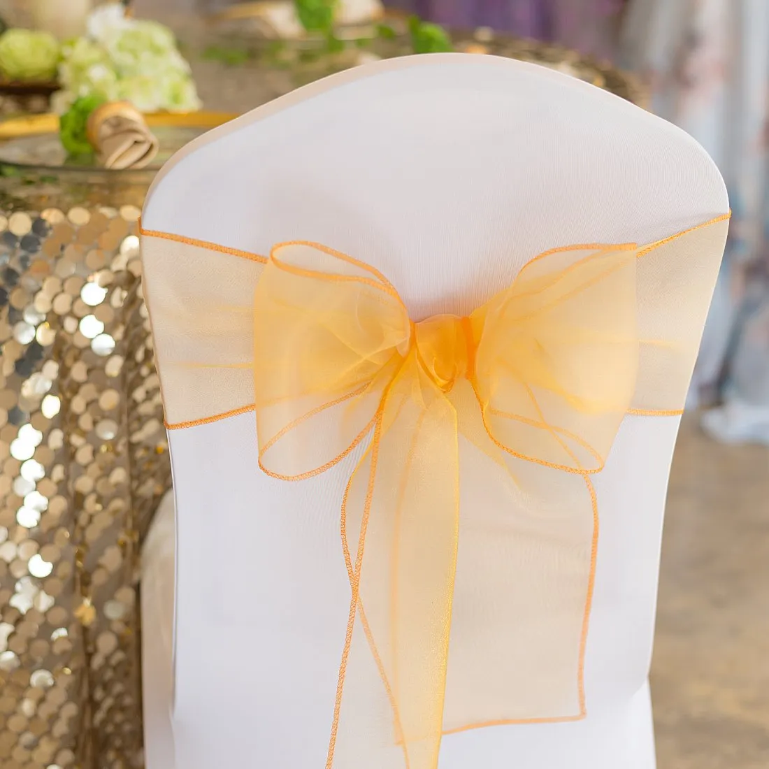 Organza Sash 10 Pack (22 Colors)