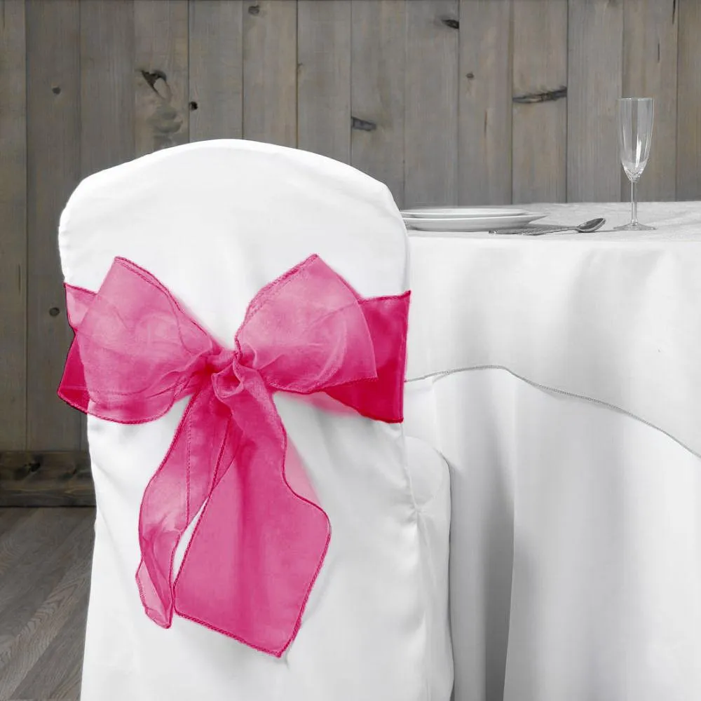 Organza Sash 10 Pack (22 Colors)