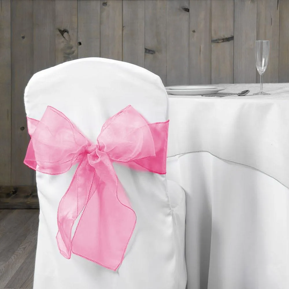 Organza Sash 10 Pack (22 Colors)