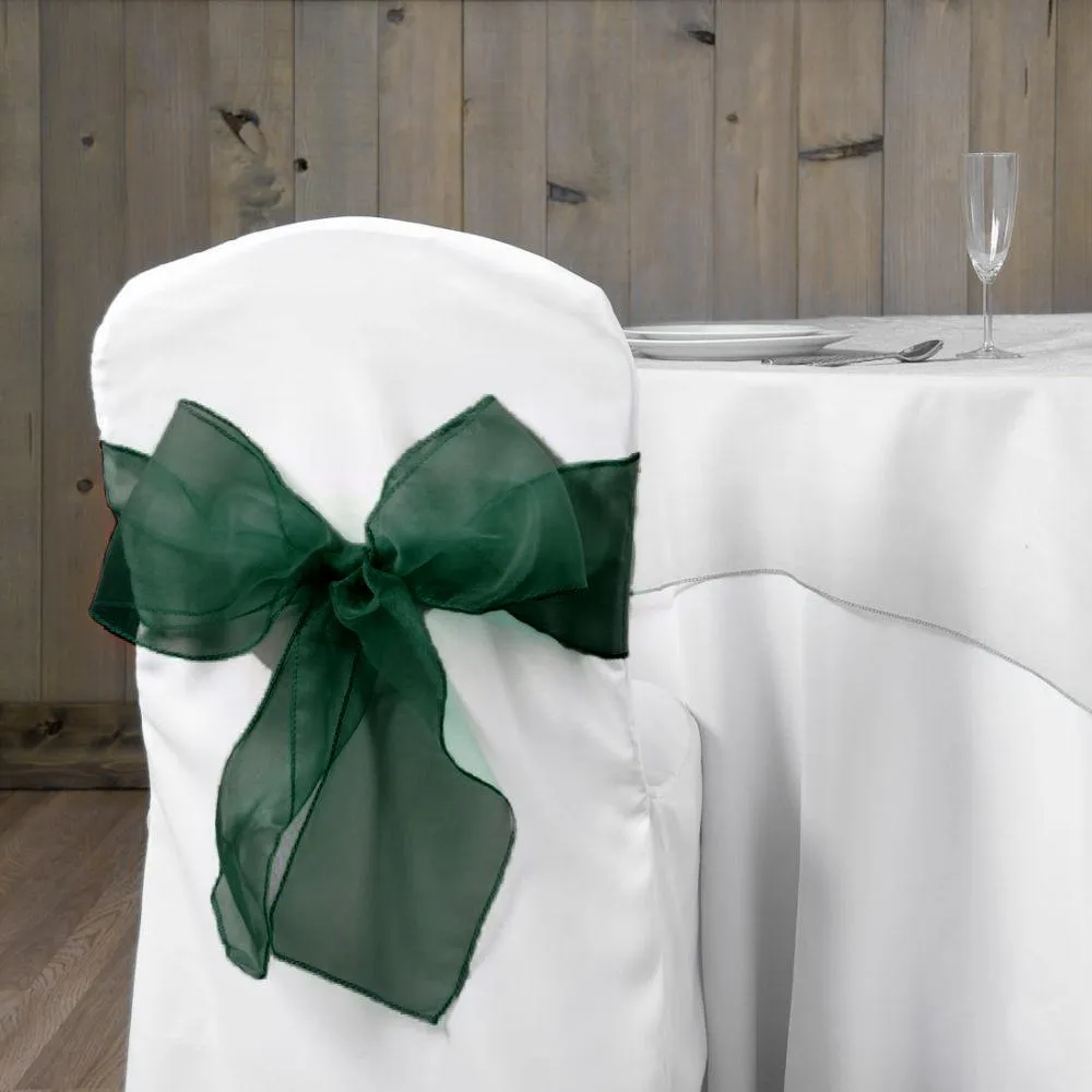 Organza Sash 10 Pack (22 Colors)