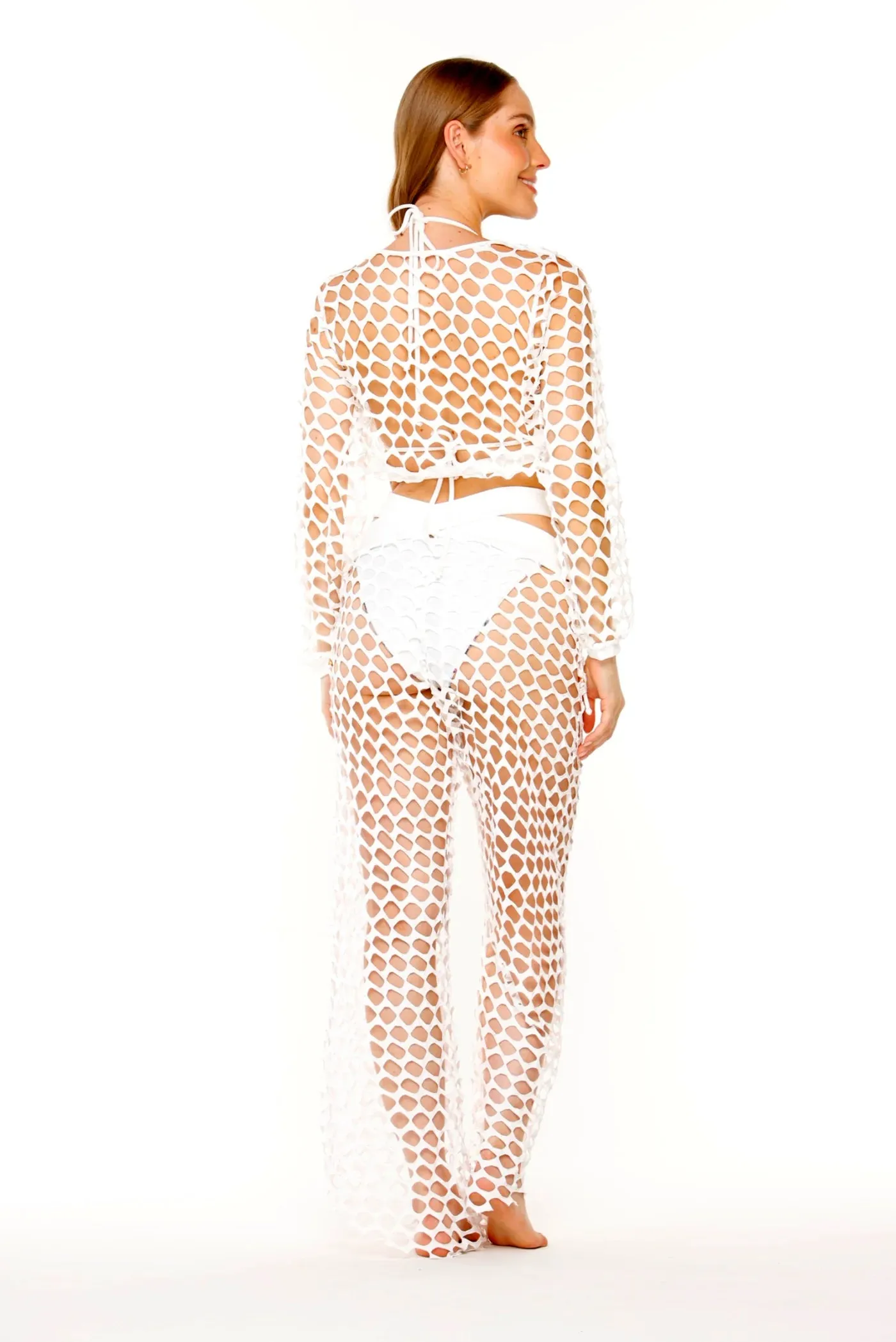PAPAYA LACE PANT