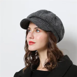 Plaid Vintage Baseball Cap