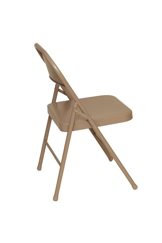 Polyester Folding Chair Cover White