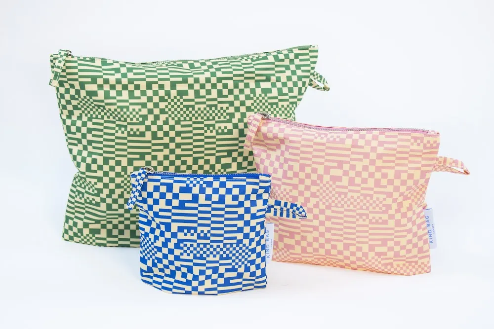 Pouches Trippy Checkerboard