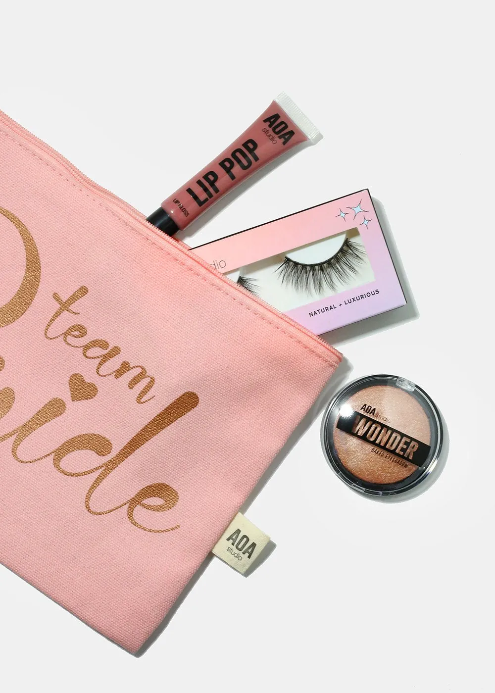 Re-Use Canvas Pouch - Team Bride