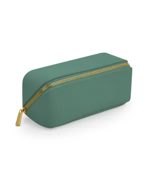 Sage Green - Boutique open flat mini accessory case