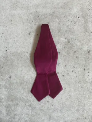 Sangria Wine Red Self-Tied Bow Tied
