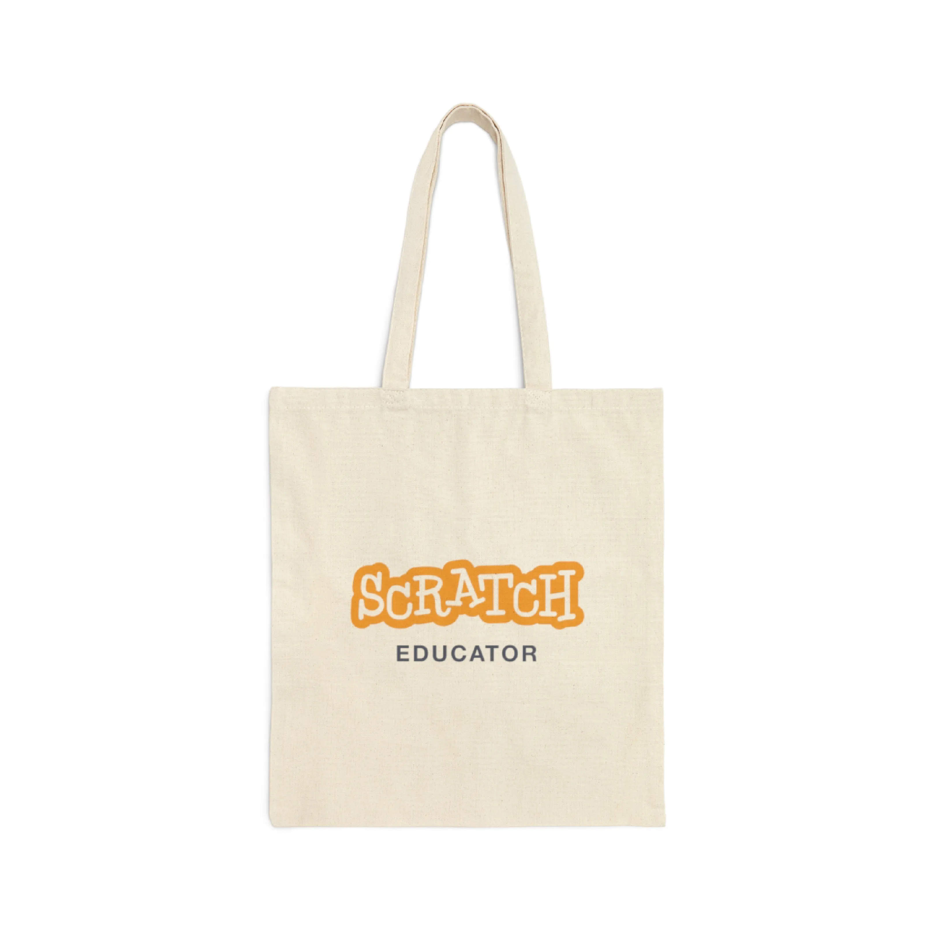Scratch Educator - Cotton Canvas Tote Bag
