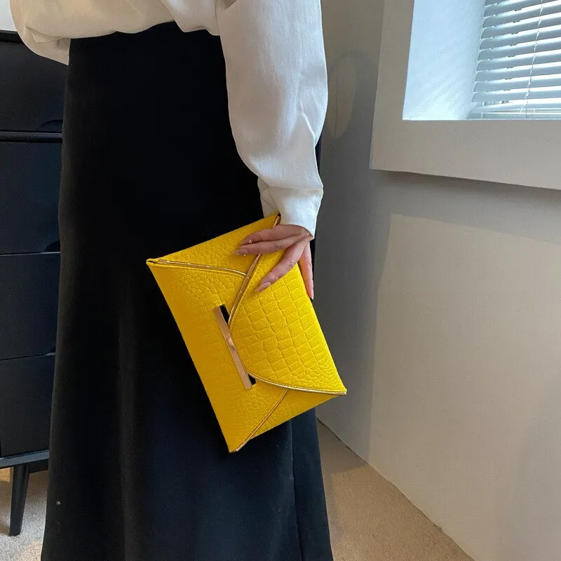 Sophisticated Flat Envelope Style Handbags