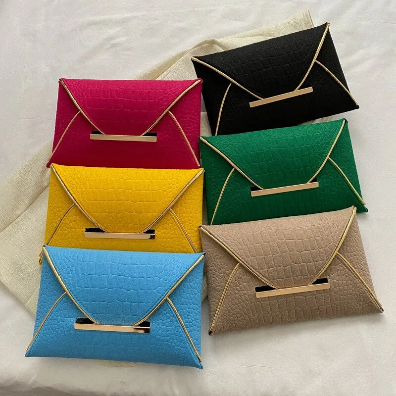 Sophisticated Flat Envelope Style Handbags