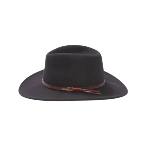 Stetson Hats Bozeman Black Wool Felt Hat