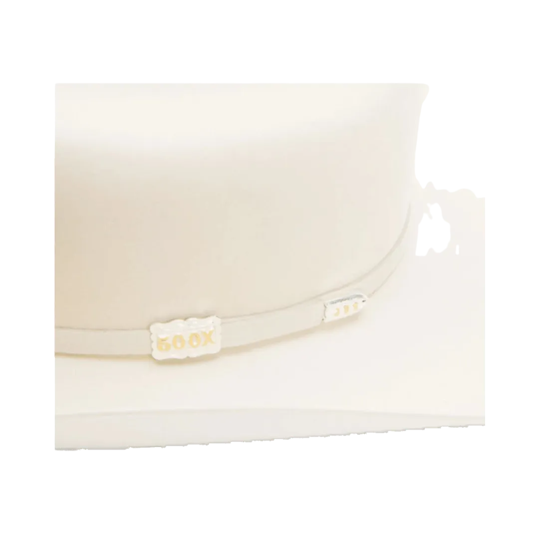 Stetson Men's El Amo 500x White Felt Hat
