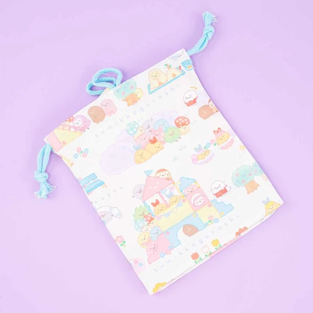 Sumikko Gurashi Playground Fun Drawstring Pouch