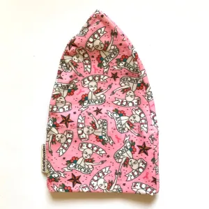 'The Finger' Designer Print Chemo Beanie Hat