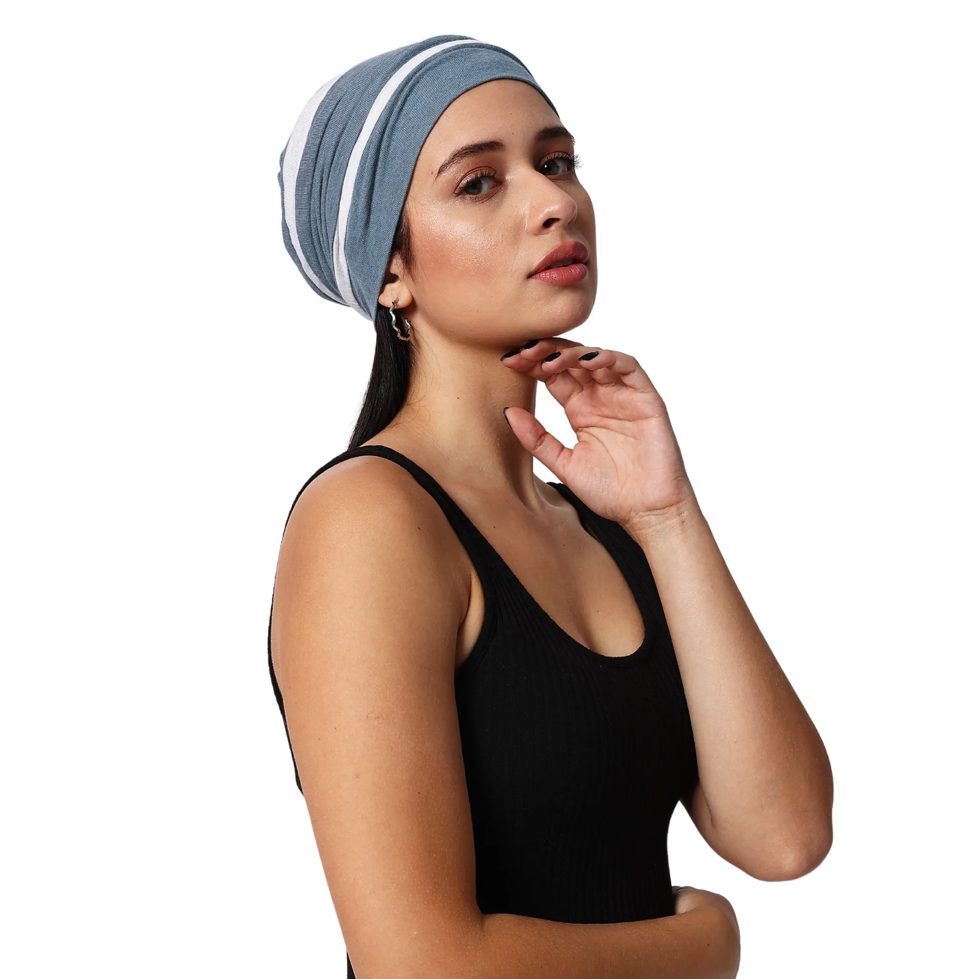 The Headscarves Bamboo Wool Winter Headwear Beanie for Women